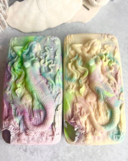 90s Hippie Hidden Sea Glass Sea Salt Soap