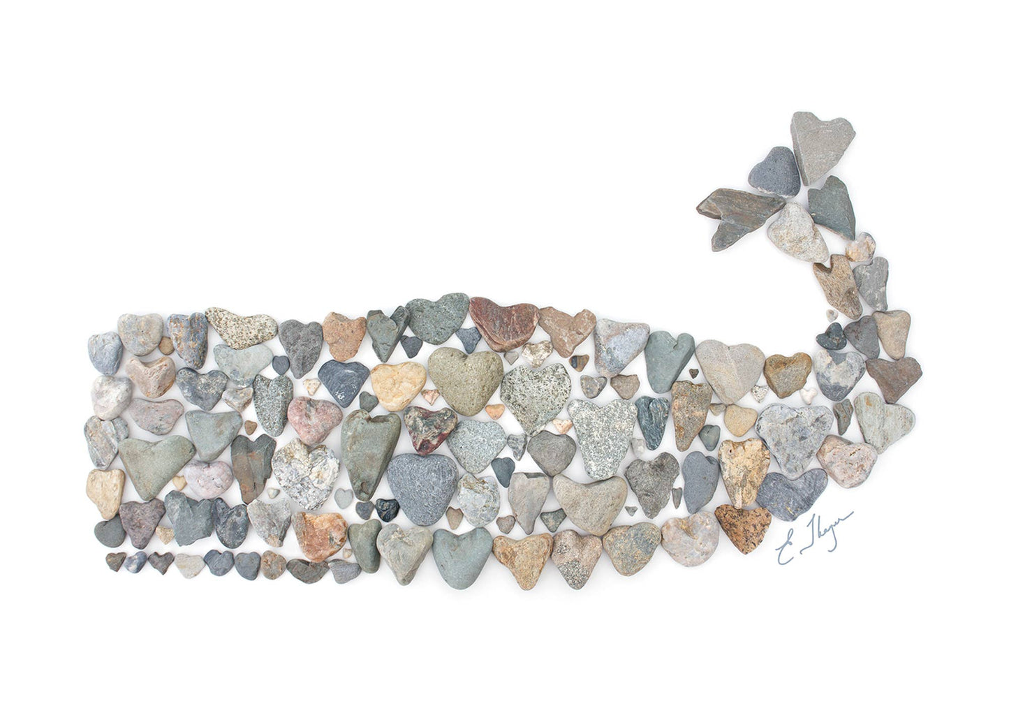 Coastal art | Whale art print