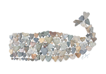 Coastal art | Whale art print