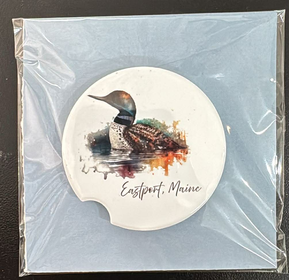Palomas Ceramic Car Coasters Set