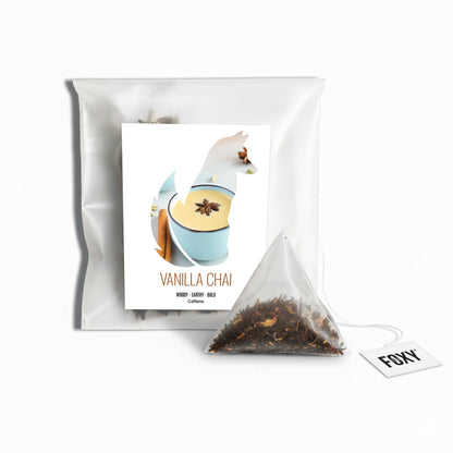 Single Serve Hand-Packed Loose Leaf Tea Pyramid
