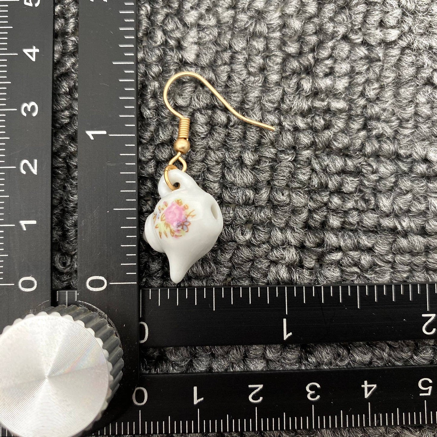 Ceramic Teapots and Tea Cups Charm Dangle Earrings