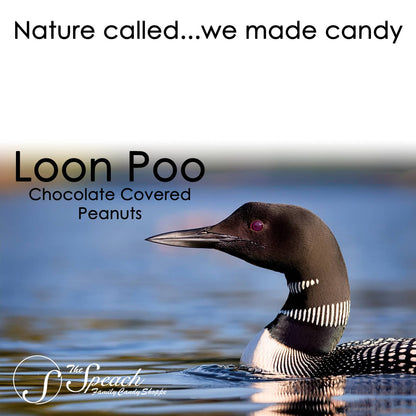 Loon Poo - Dark Chocolate Covered Peanuts
