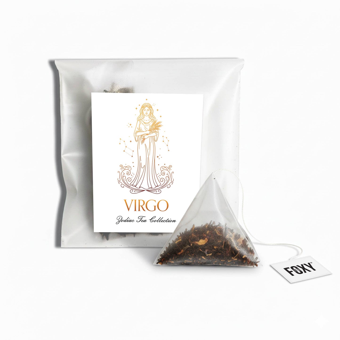 Single Serve Hand-Packed Loose Leaf Tea Pyramid