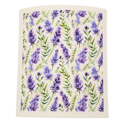 Fresh Lavender Swedish Dishcloths - Spring Decor