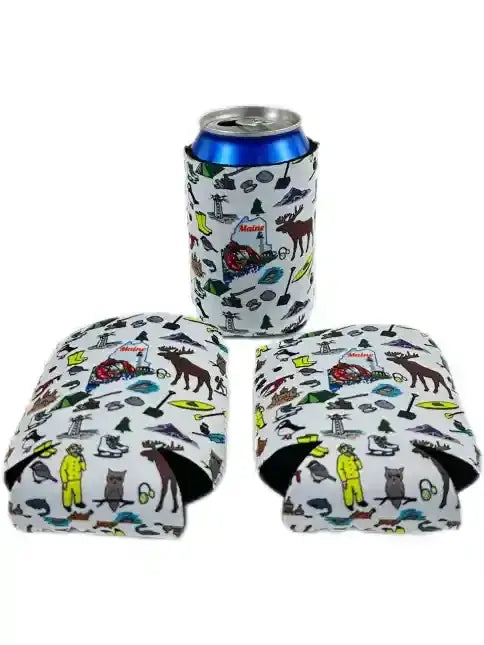 Maine Can Koozie