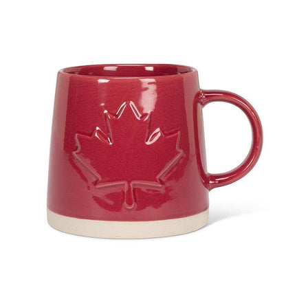 Maple Leaf on Wide Base Mug