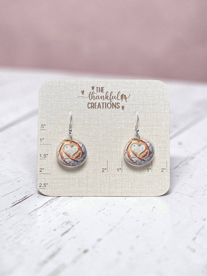 Handmade Sourdough Bread Earrings
