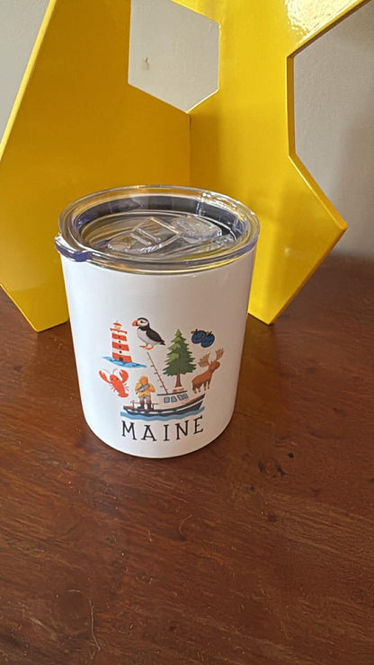 Maine Insulated Mugs with  Lid