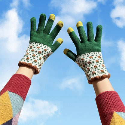Cute Knit Gloves for Women  Touchscreen