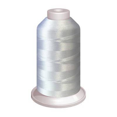 Embroidered Sage Tea Towel Flour Sack