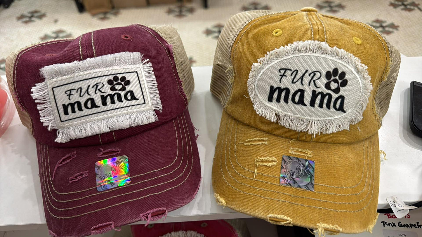 Women Fur Mama Hat