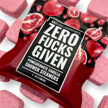 Zero Fucks Given Shower Steamers