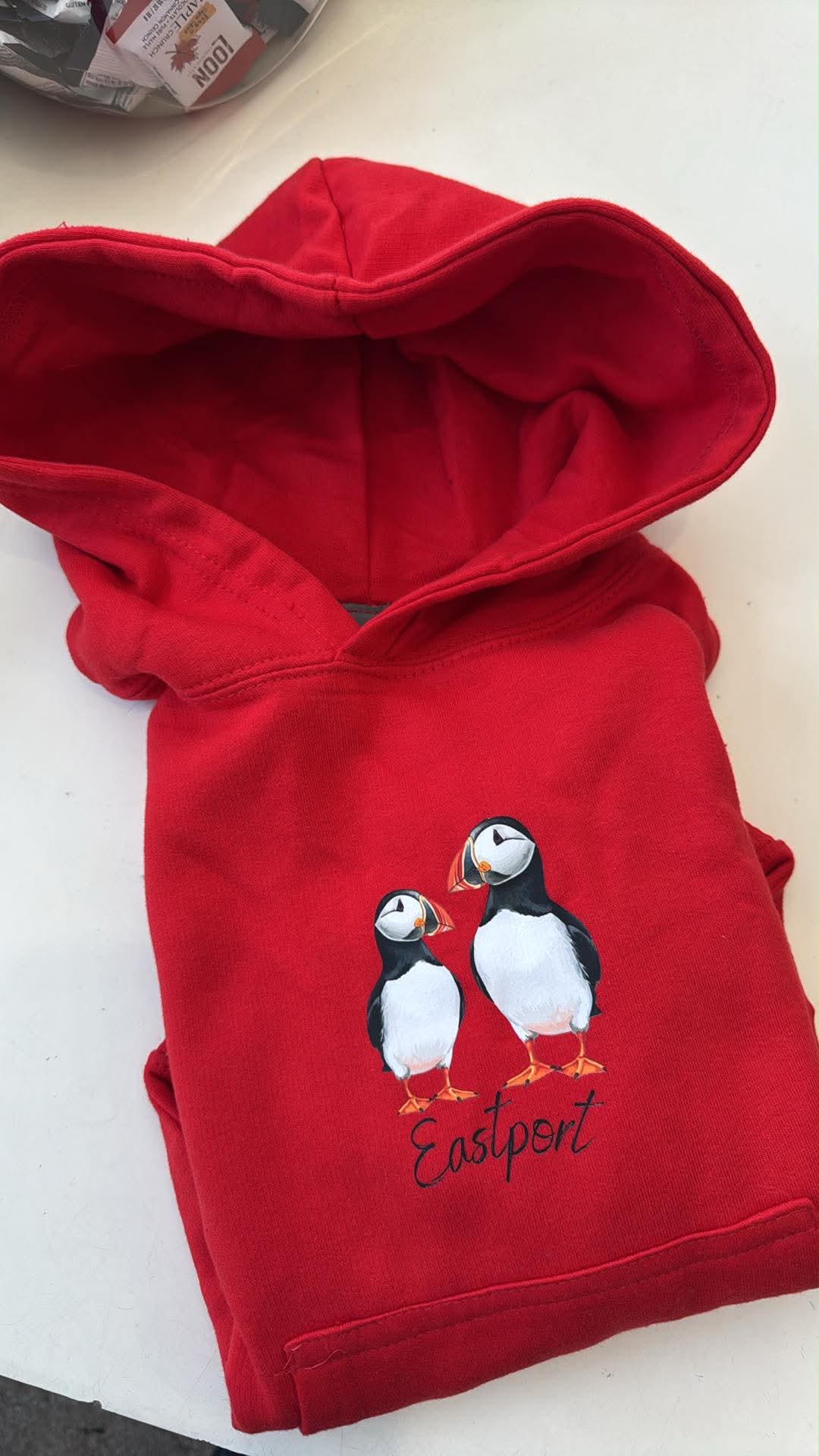 Youth 2 Puffins Hoodie Sweatshirt