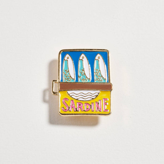 Sardine Can  Brooch Pin