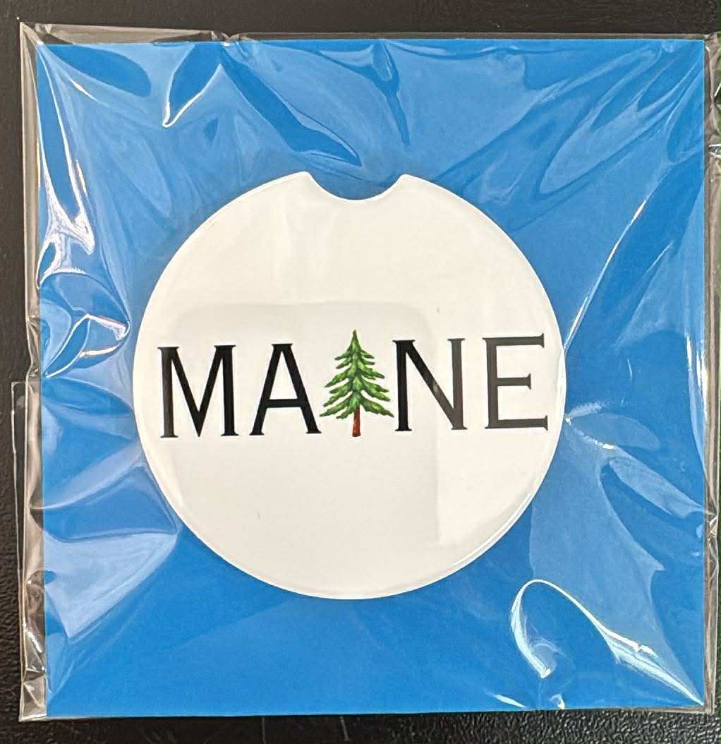 Palomas Ceramic Car Coasters Set