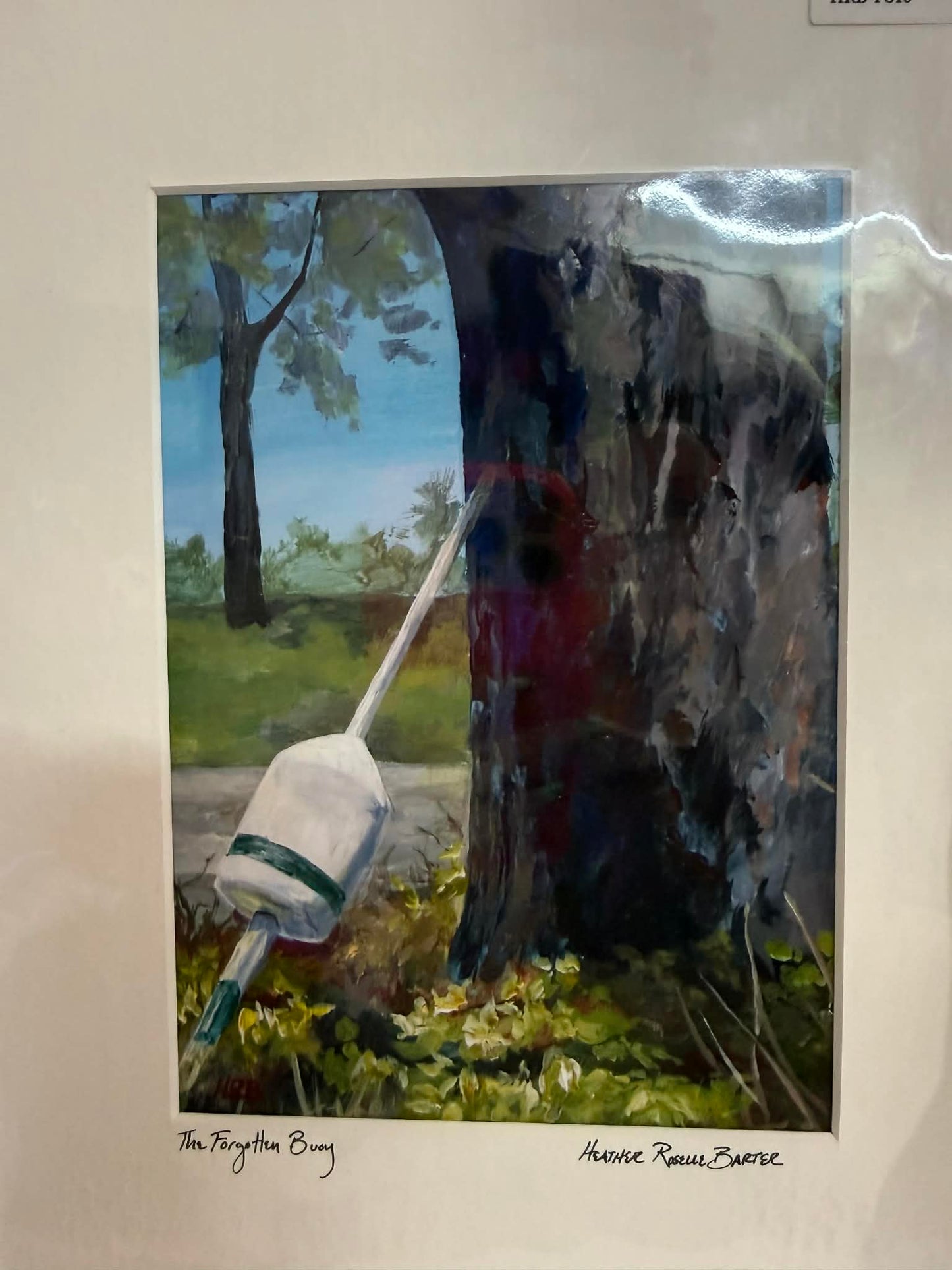 Heather Roselle Barter Fine Art - The Forgotten Buoy