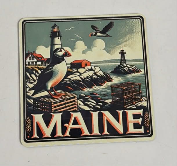 Maine Themed Magnets