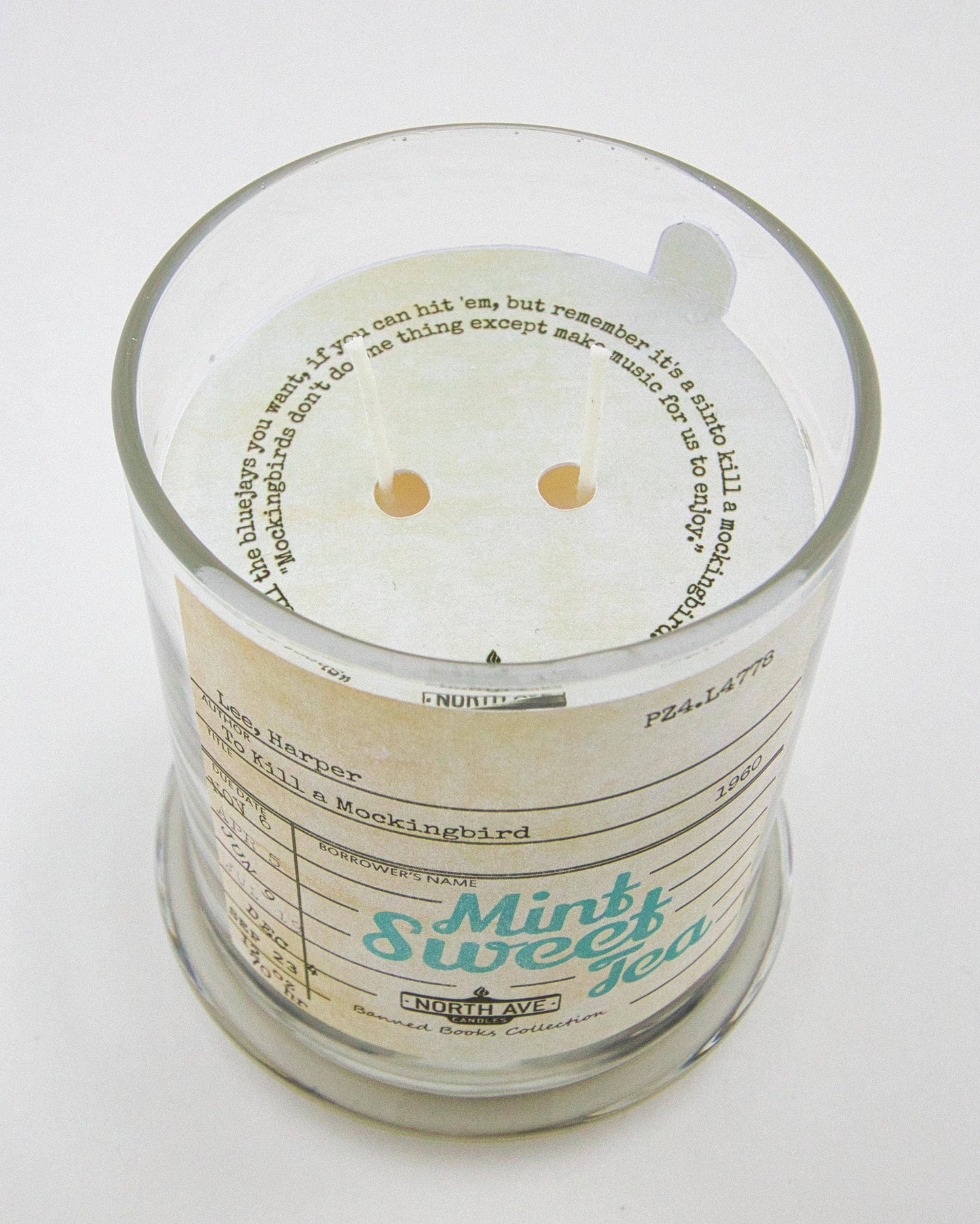 Mint Sweet Tea / To Kill a Mockingbird / book candle