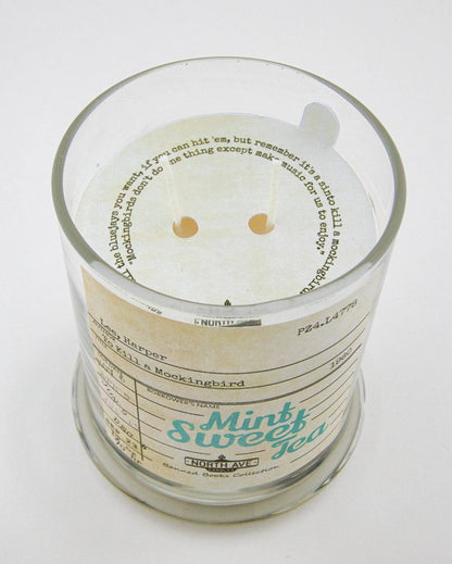 Mint Sweet Tea / To Kill a Mockingbird / book candle