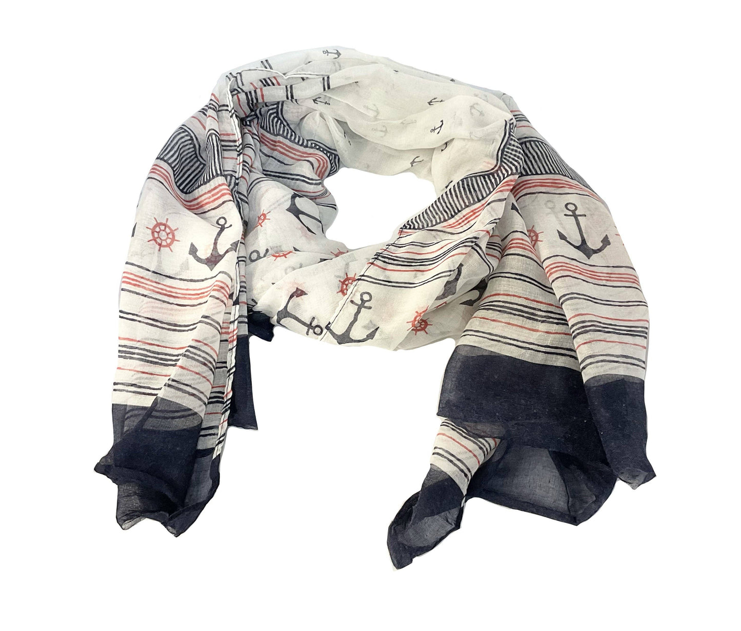 Anchor Oblong Scarf
