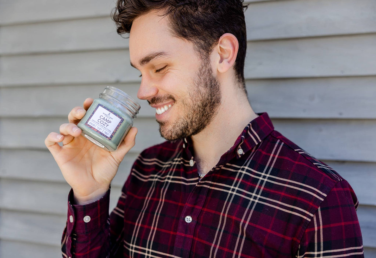 Camp Cozy 8oz. Scented Soy Candle