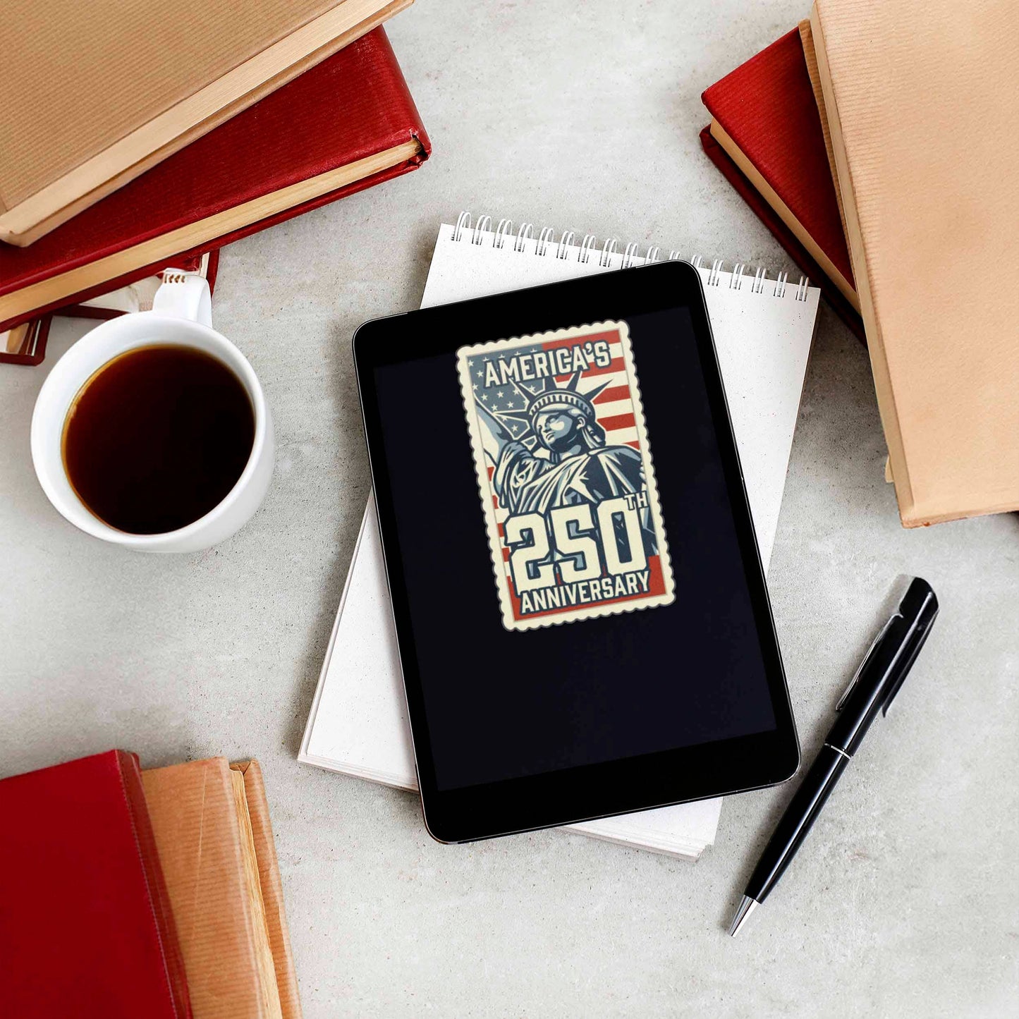 America's 250th Anniversary Stamp Sticker