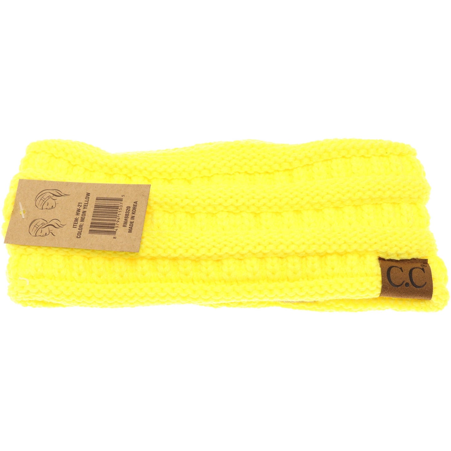 CC Solid Ribbed Women's Headband