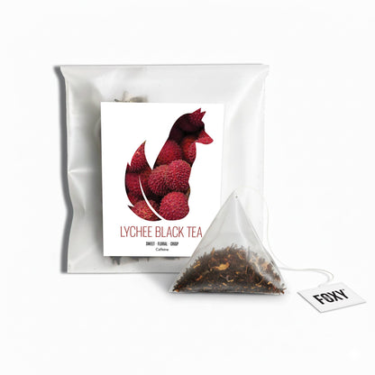Single Serve Hand-Packed Loose Leaf Tea Pyramid