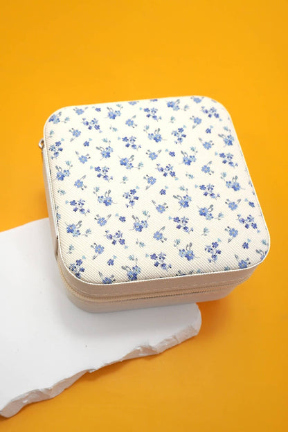 DESIGNED JEWELRY ORGANIZER TRAVEL BOX CASE