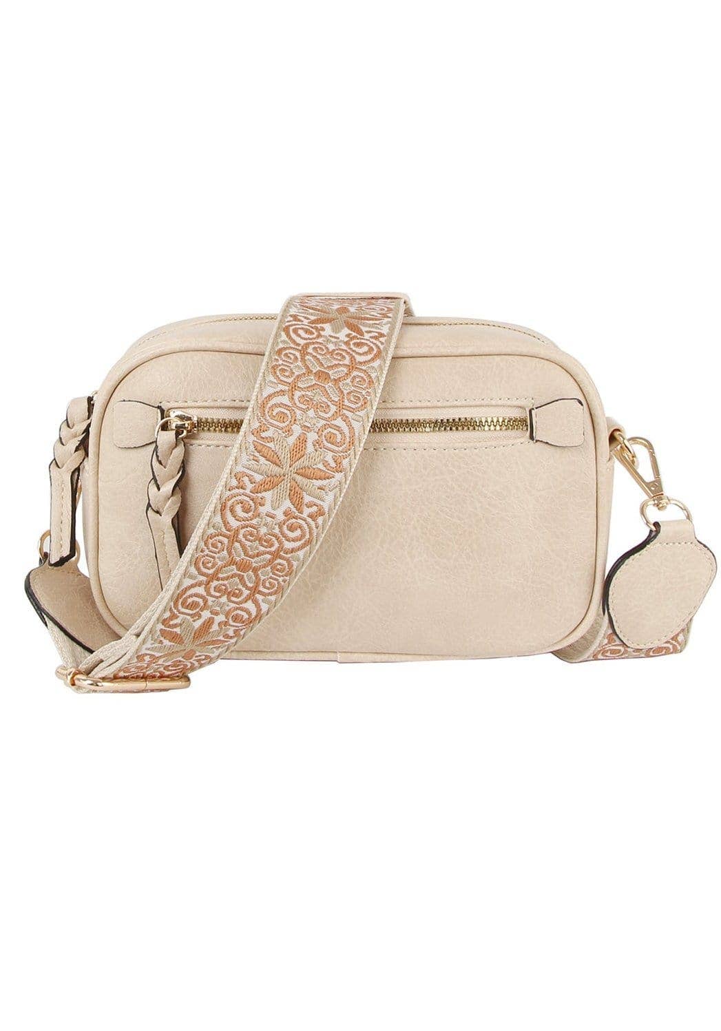 Boho Guitar Strap Women's Crossbody Bag