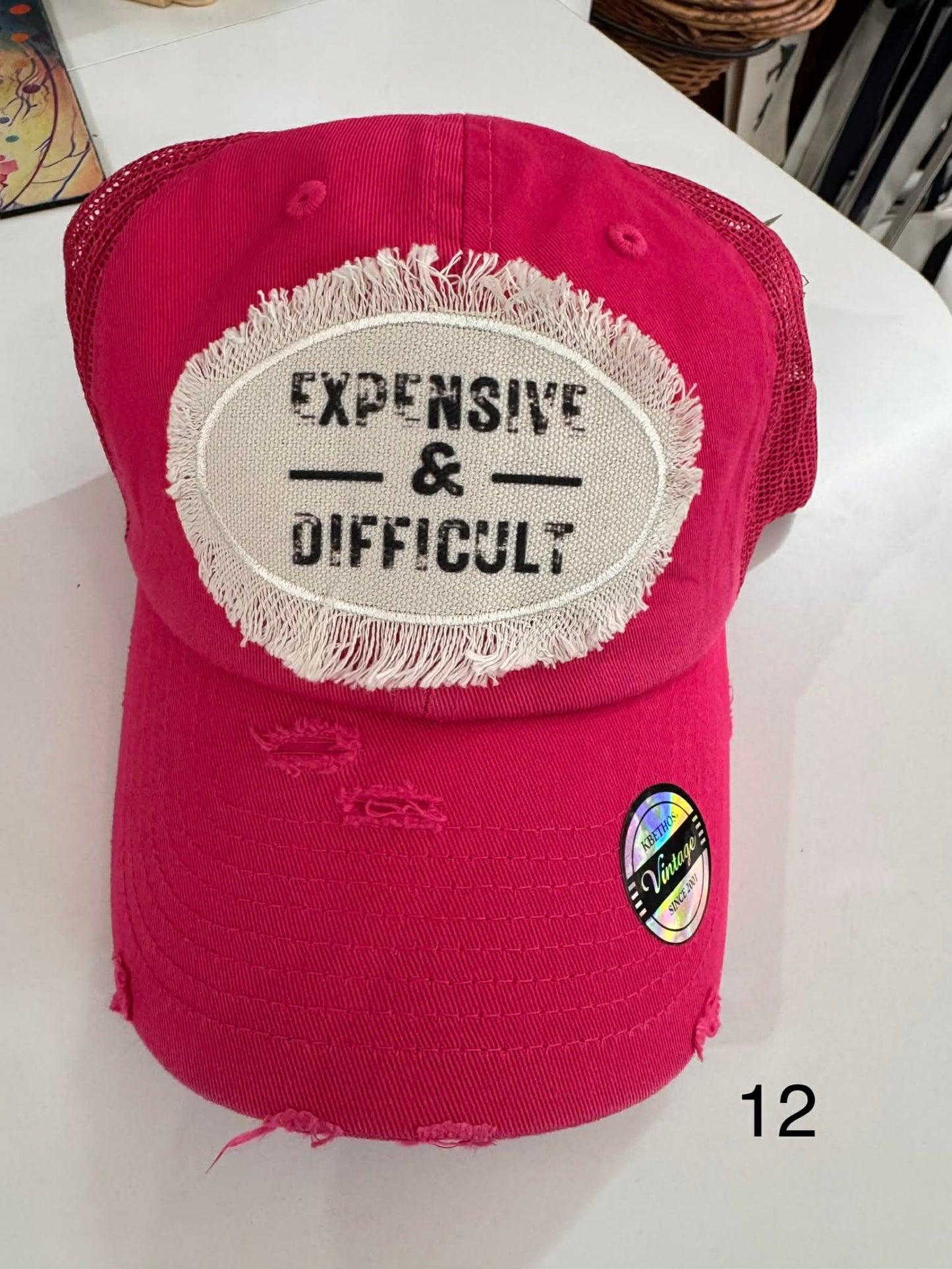 Women Distressed Hat