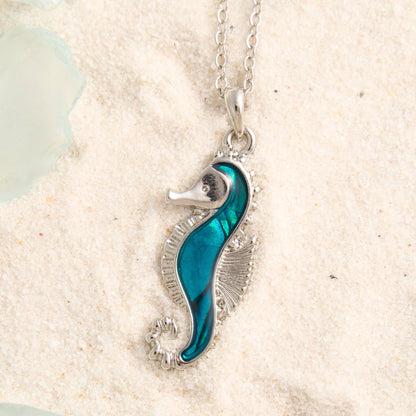 Abalone Shell Pendant Necklace Beach Jewelry