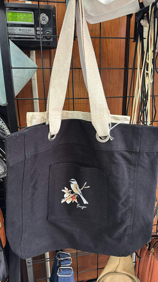 Bangor Chickadee Canvas bag