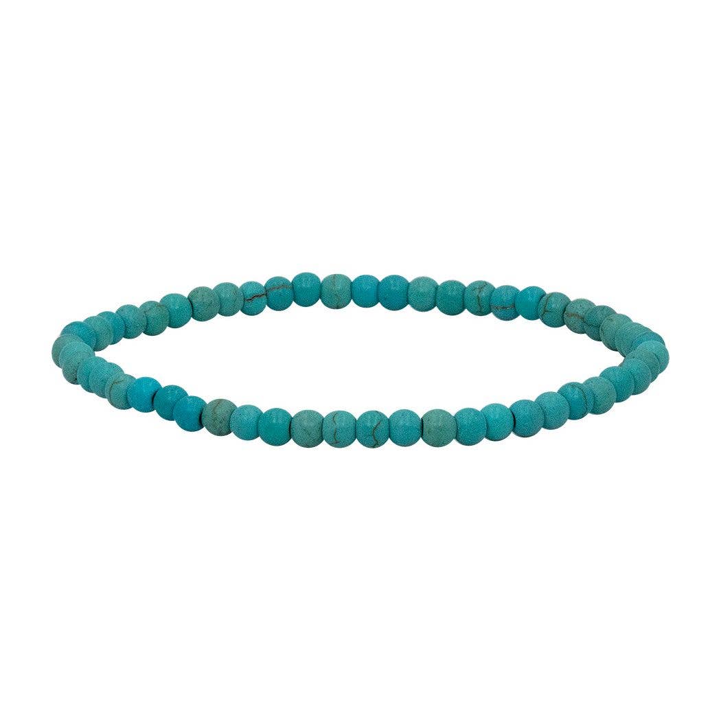 Mini Gemstone Beaded Stretch Bracelets