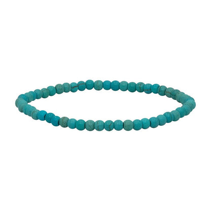 Mini Gemstone Beaded Stretch Bracelets