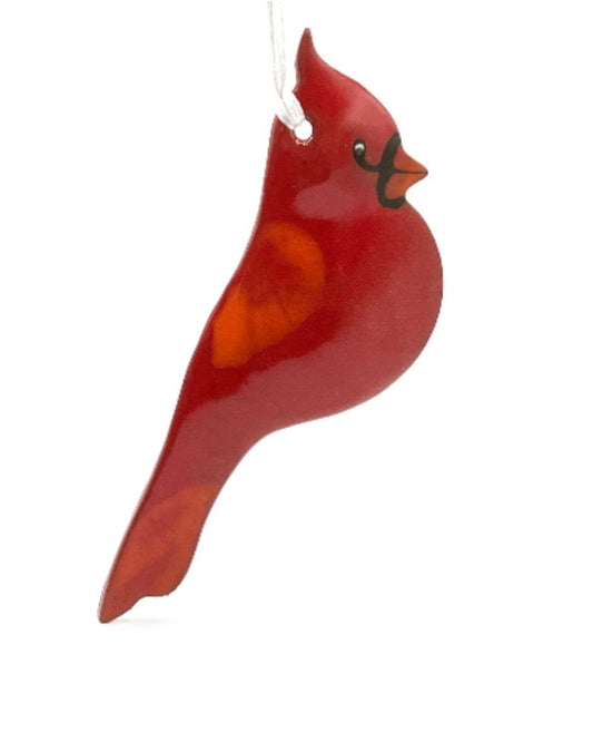 Male Cardinal Ornament