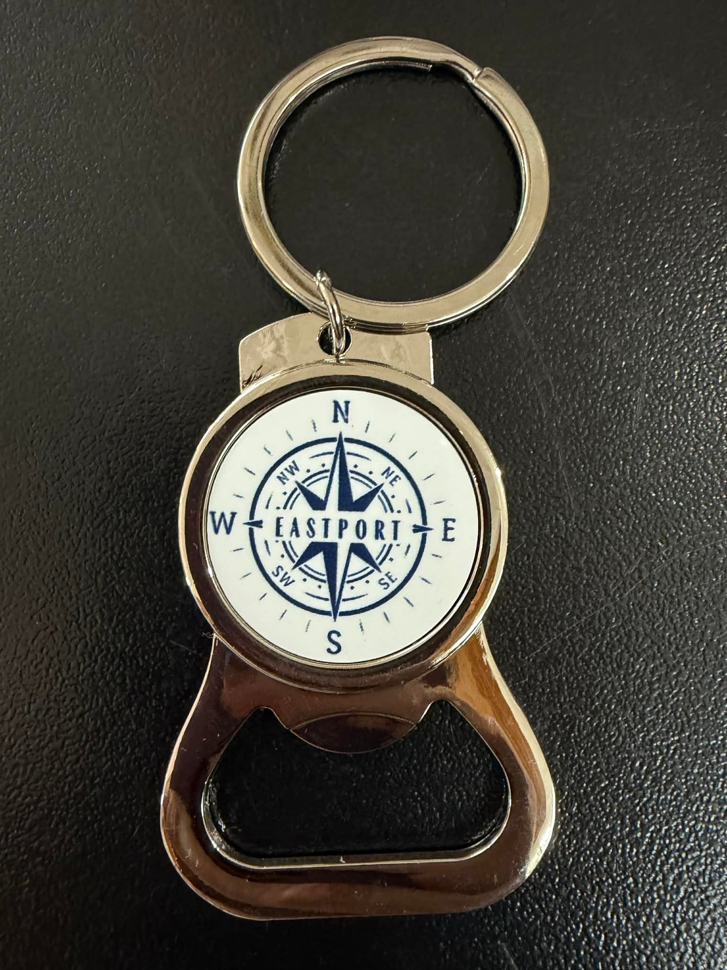 Maine themed keychain with bottle opener
