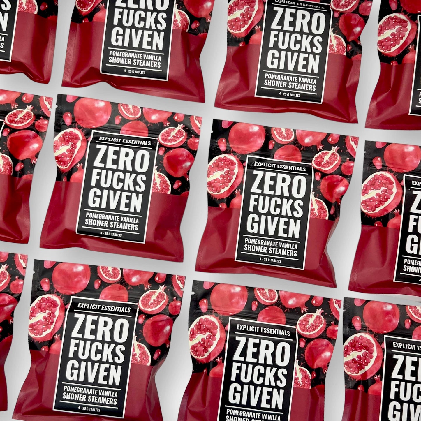 Zero Fucks Given Shower Steamers