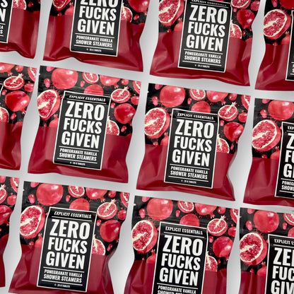 Zero Fucks Given Shower Steamers