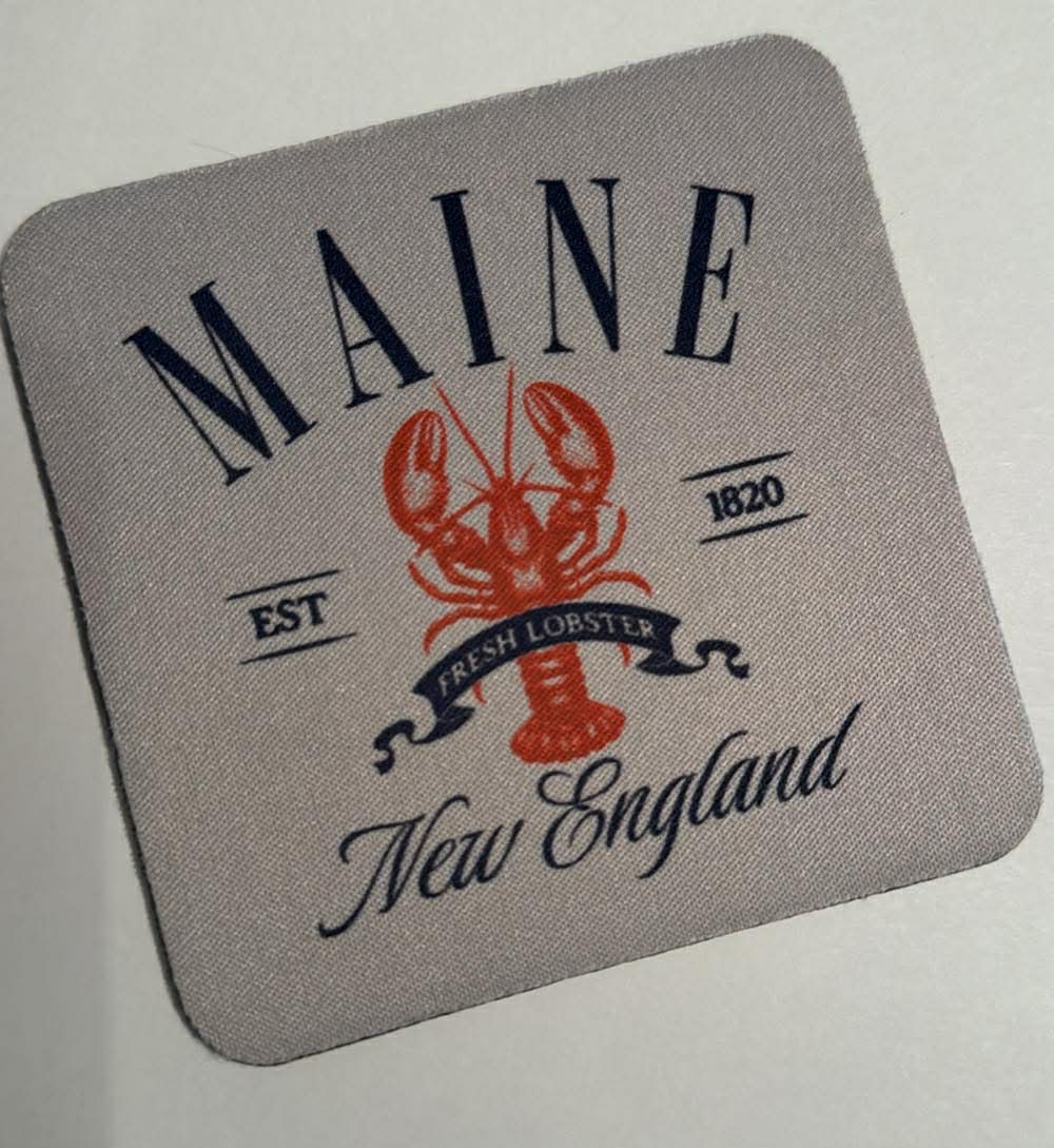 Maine Themed Neoprene Coasters