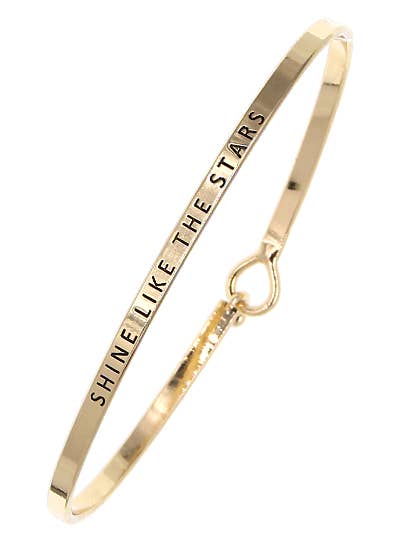 SHINE LIKE THE STARS 3mm Bangle