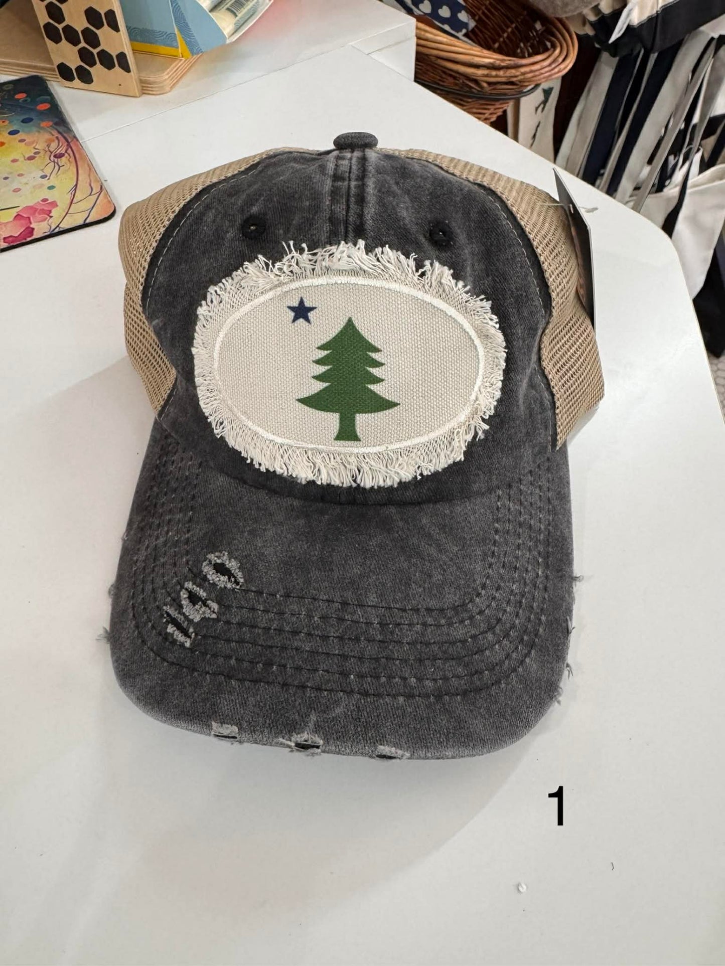Women Distressed Hat