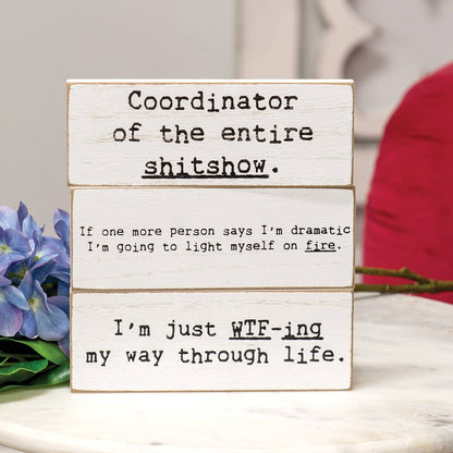 Snarky Decor Blocks