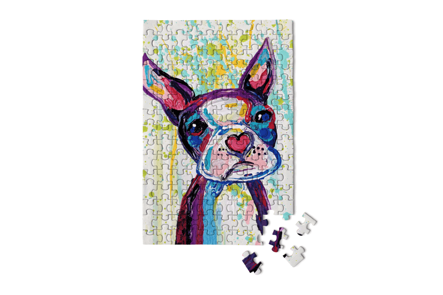 Heart Nosed Ned MicroPuzzle - Mini Jigsaw Puzzle