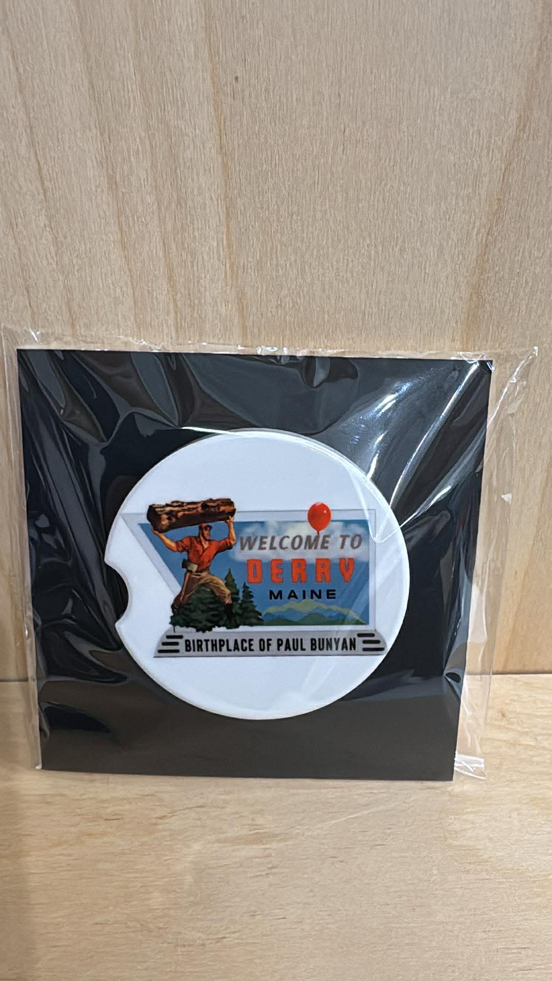 Palomas Ceramic Car Coasters Set