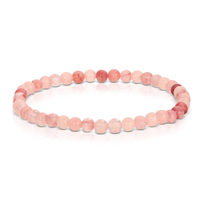 Mini Gemstone Beaded Stretch Bracelets
