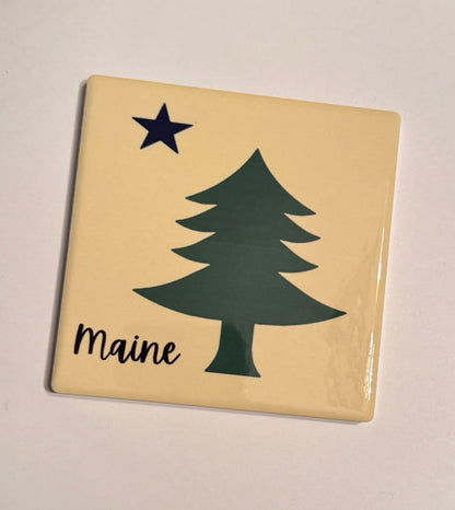 Maine Ceramic Coasters