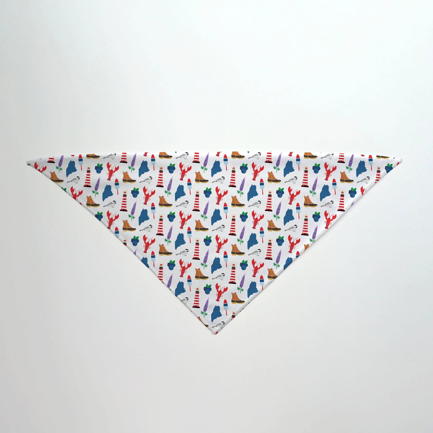 Maine Reversible Dog Bandana