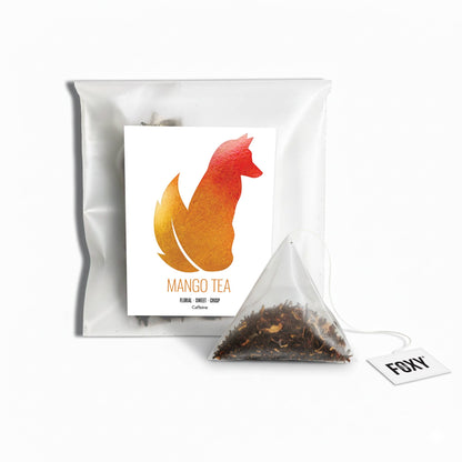 Single Serve Hand-Packed Loose Leaf Tea Pyramid